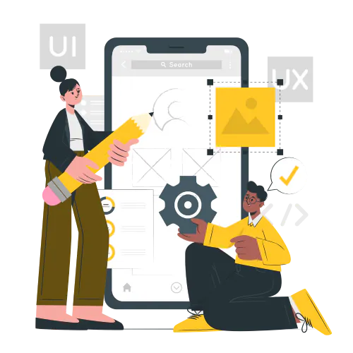 طراحی اپلیکیشن موبایل اندروید و iOS